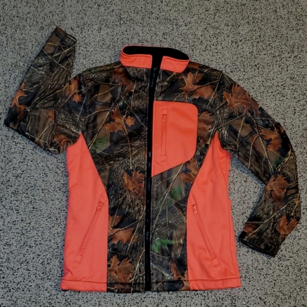 Trail Crest Highland Forest Waterproof Camo Zip Up Jacket